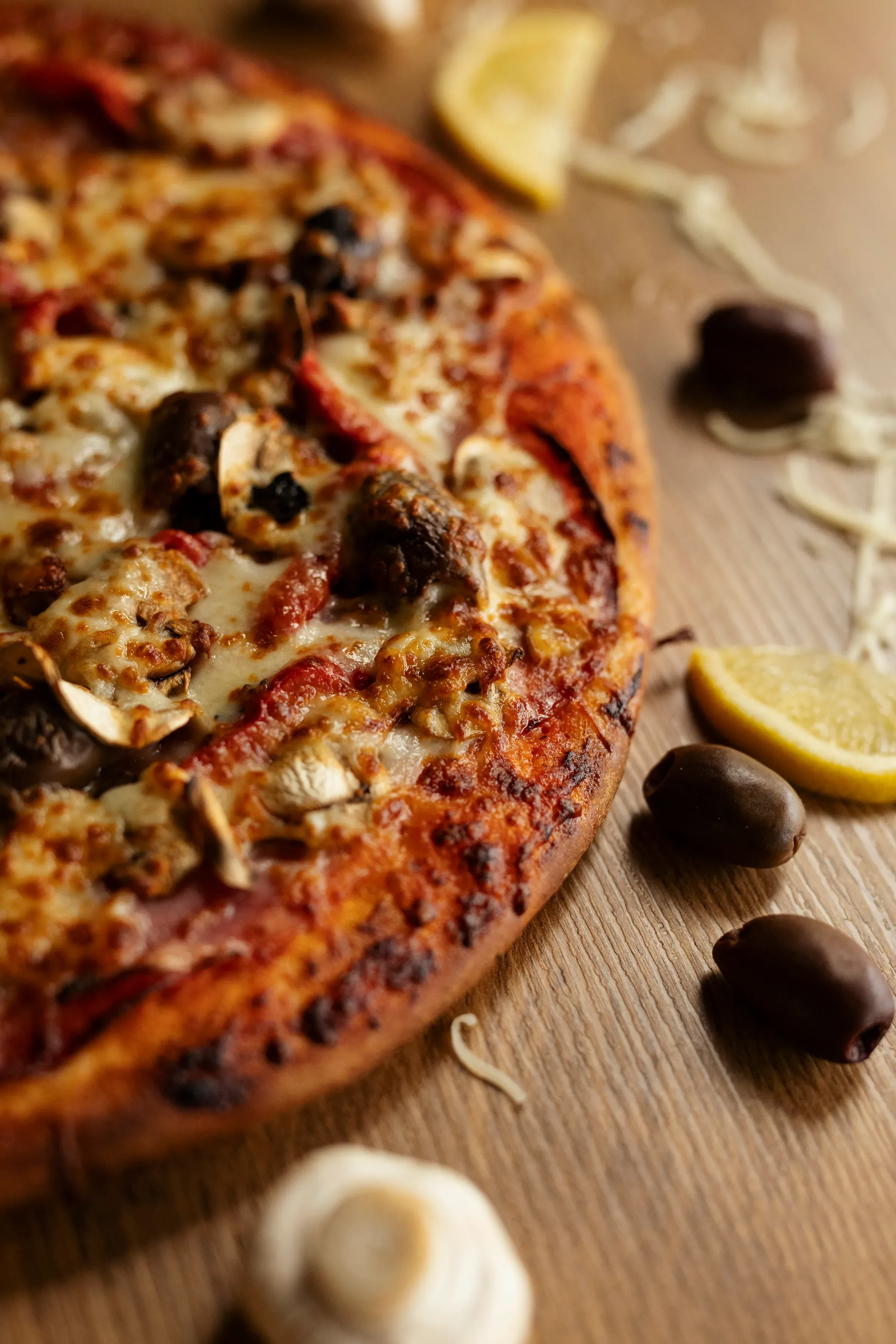 Gourmet Boldero pizza at a Certified Pizza Catering Sydney event