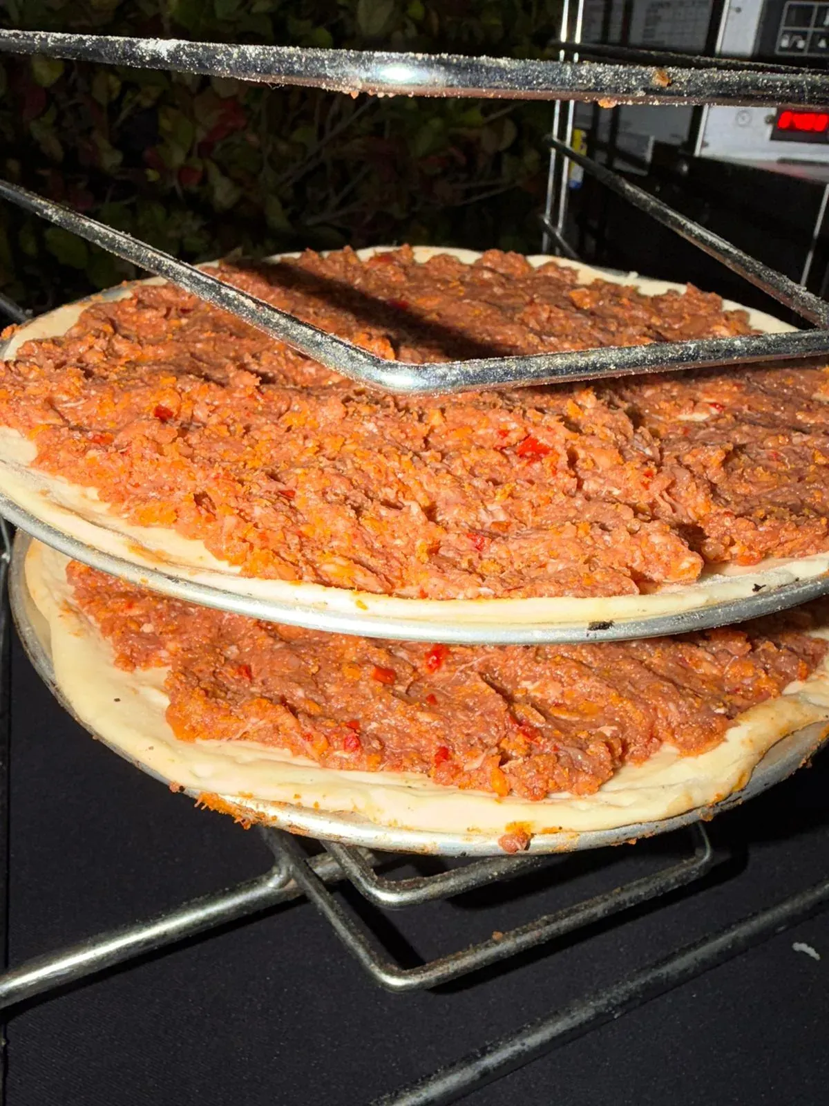 Fresh-baked manoosh straight from the oven for Sydney corporate breakfast catering